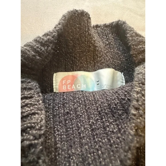 Free People Gray Sweater Women's Medium - Picture 1 of 3